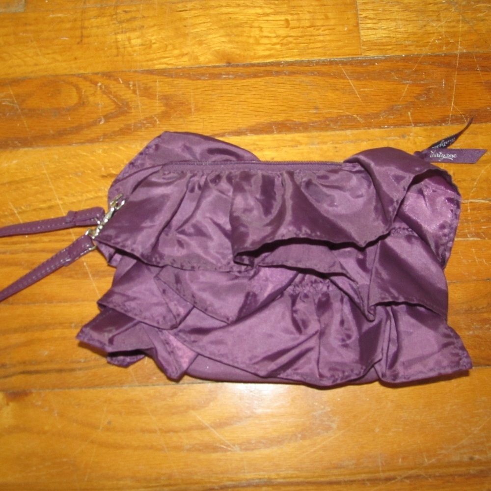 Thirty-One Plum Wristlet